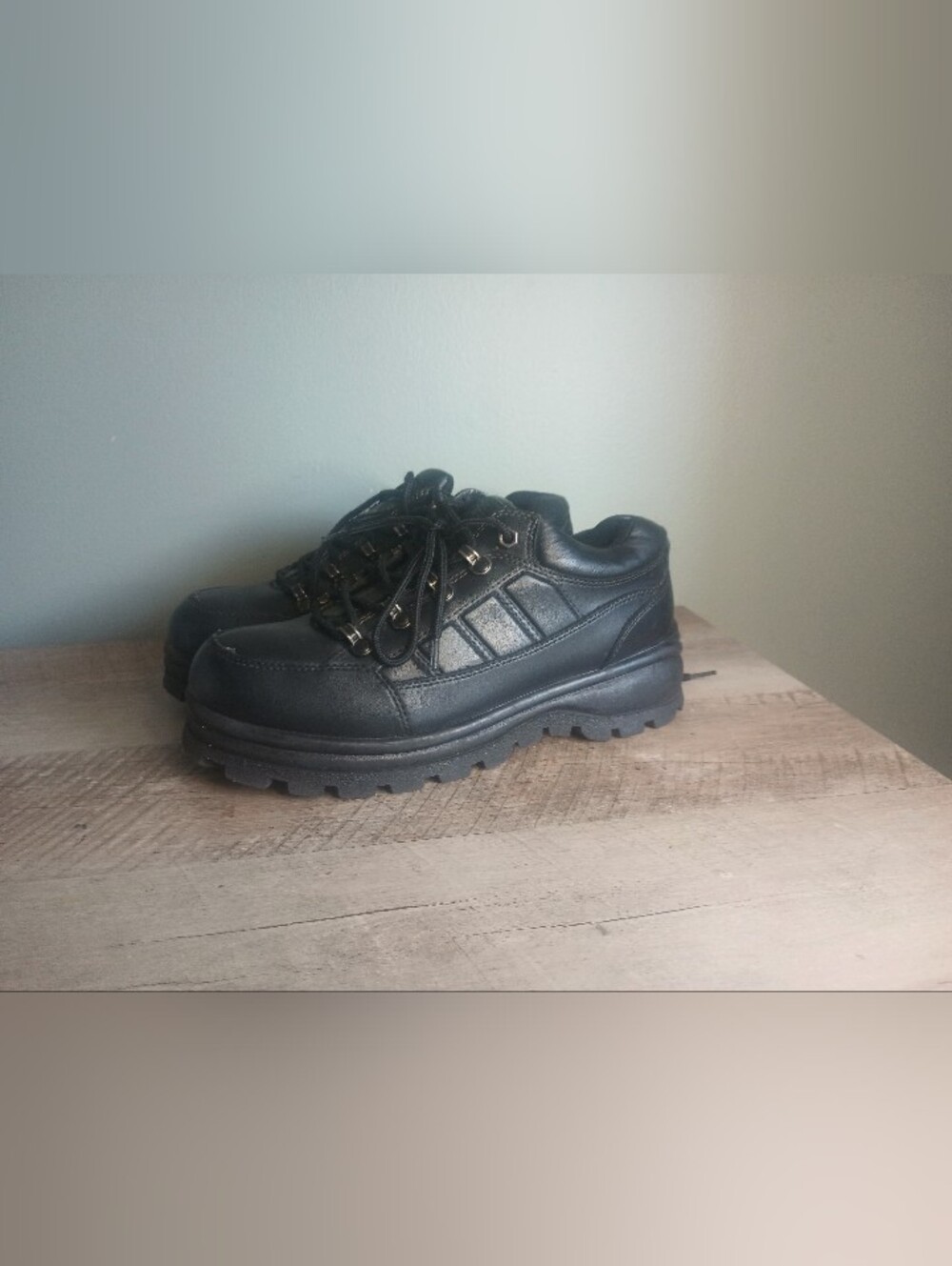 Route 66 Mens Y2K Chunky Platform Oxford Sneakers 9 Fits 8.5/ Womens 9.5 Goth
